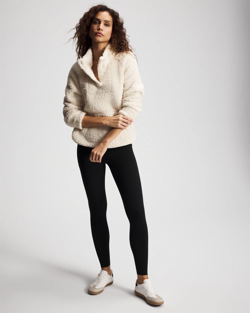 PARCHMENT Sherpa Pullover