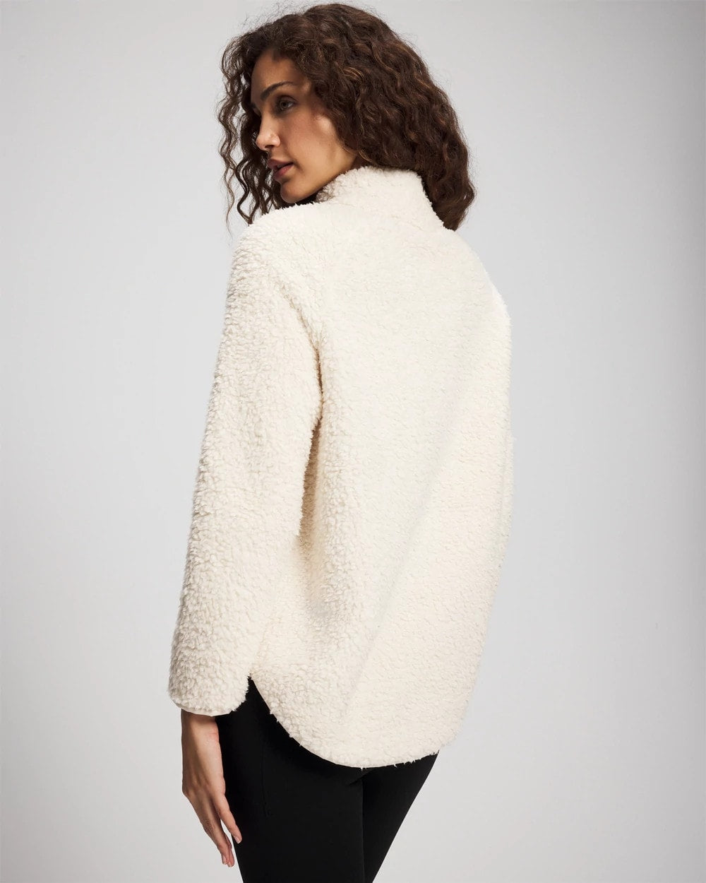 PARCHMENT Sherpa Pullover
