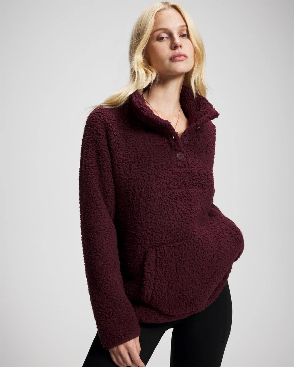 MERLOT Sherpa Pullover