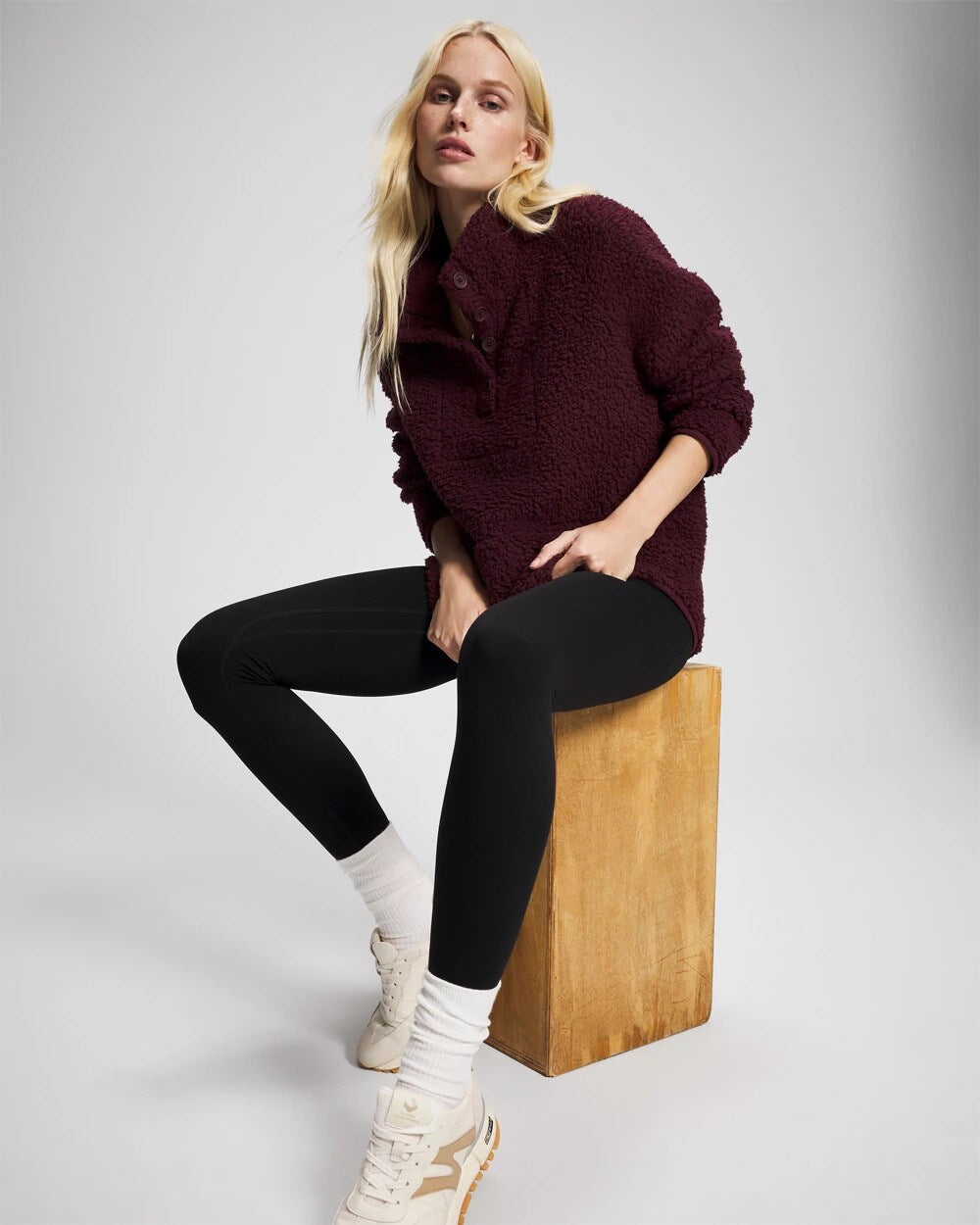 MERLOT Sherpa Pullover
