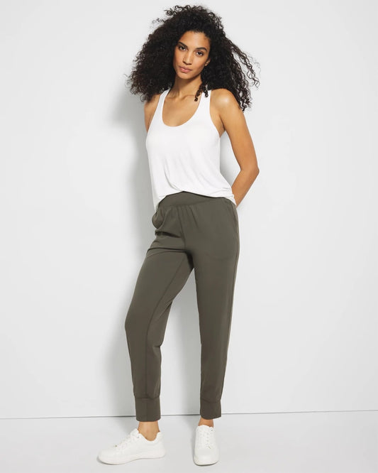 DARK GRAY OLIVE 24/7 High-Waist Joggers