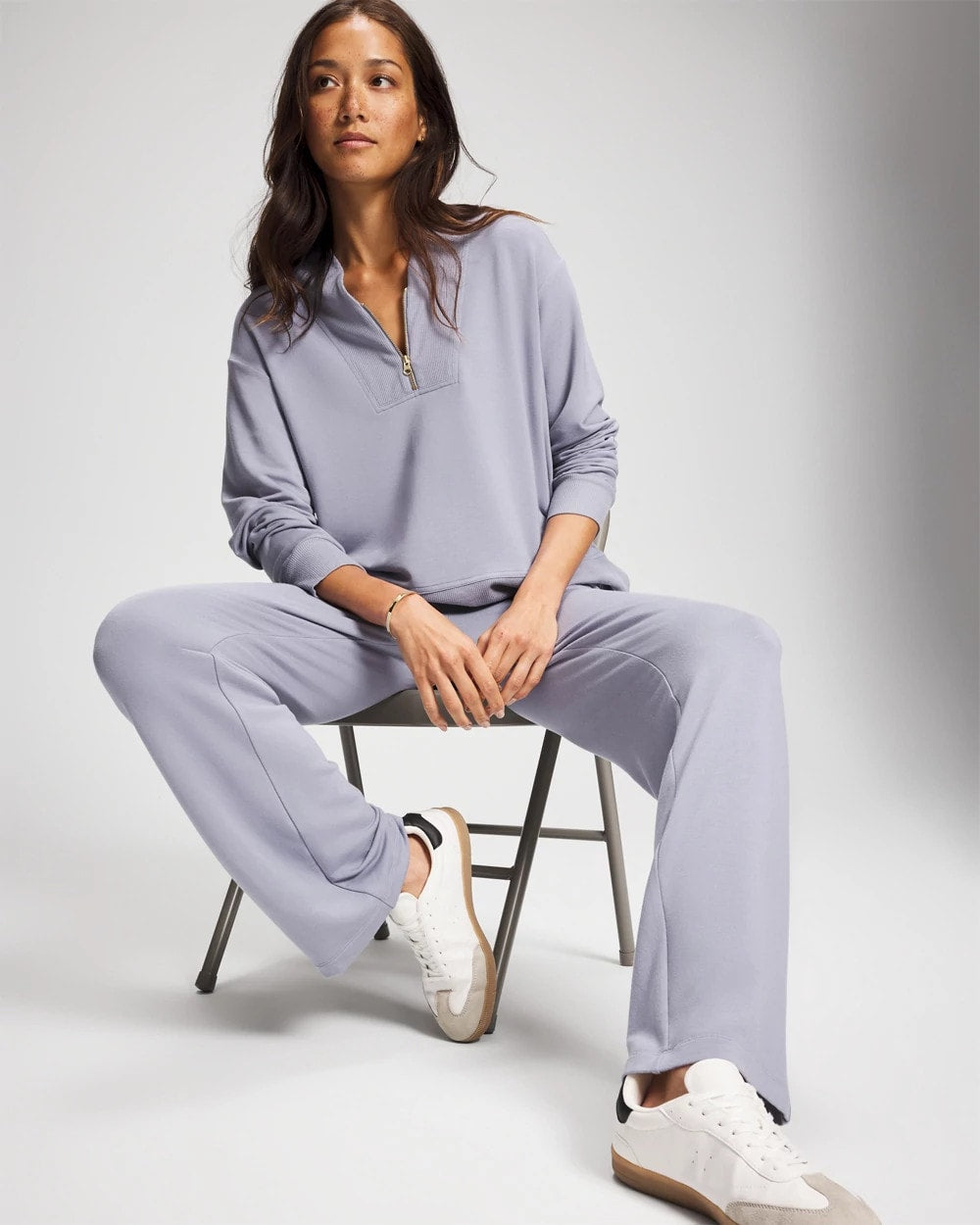 PERFECT SKY Ultrasoft Fleece Straight Leg Pant