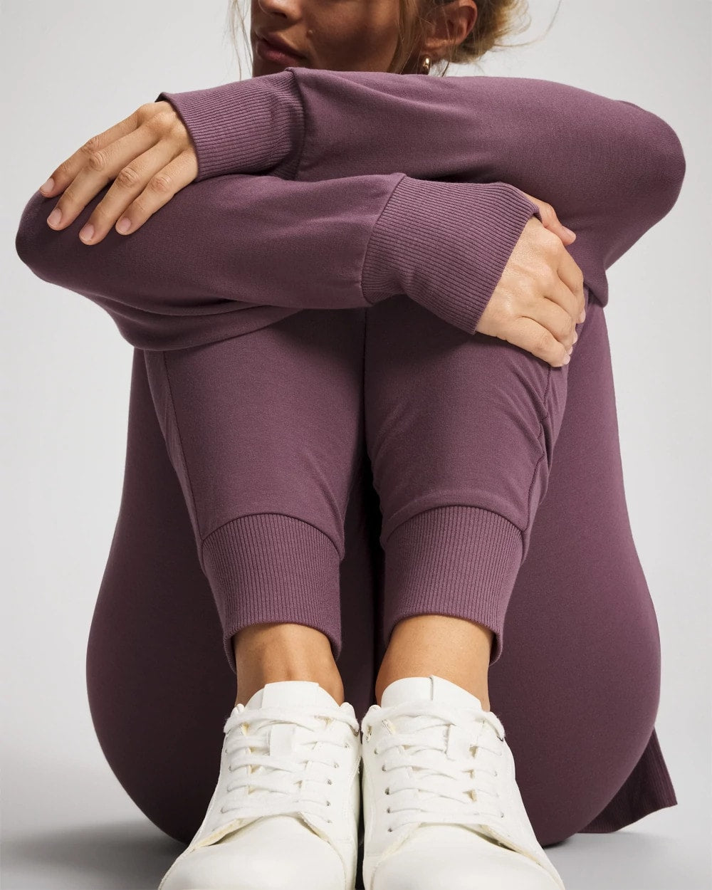 PURPLE FLINT Ultrasoft Fleece Joggers