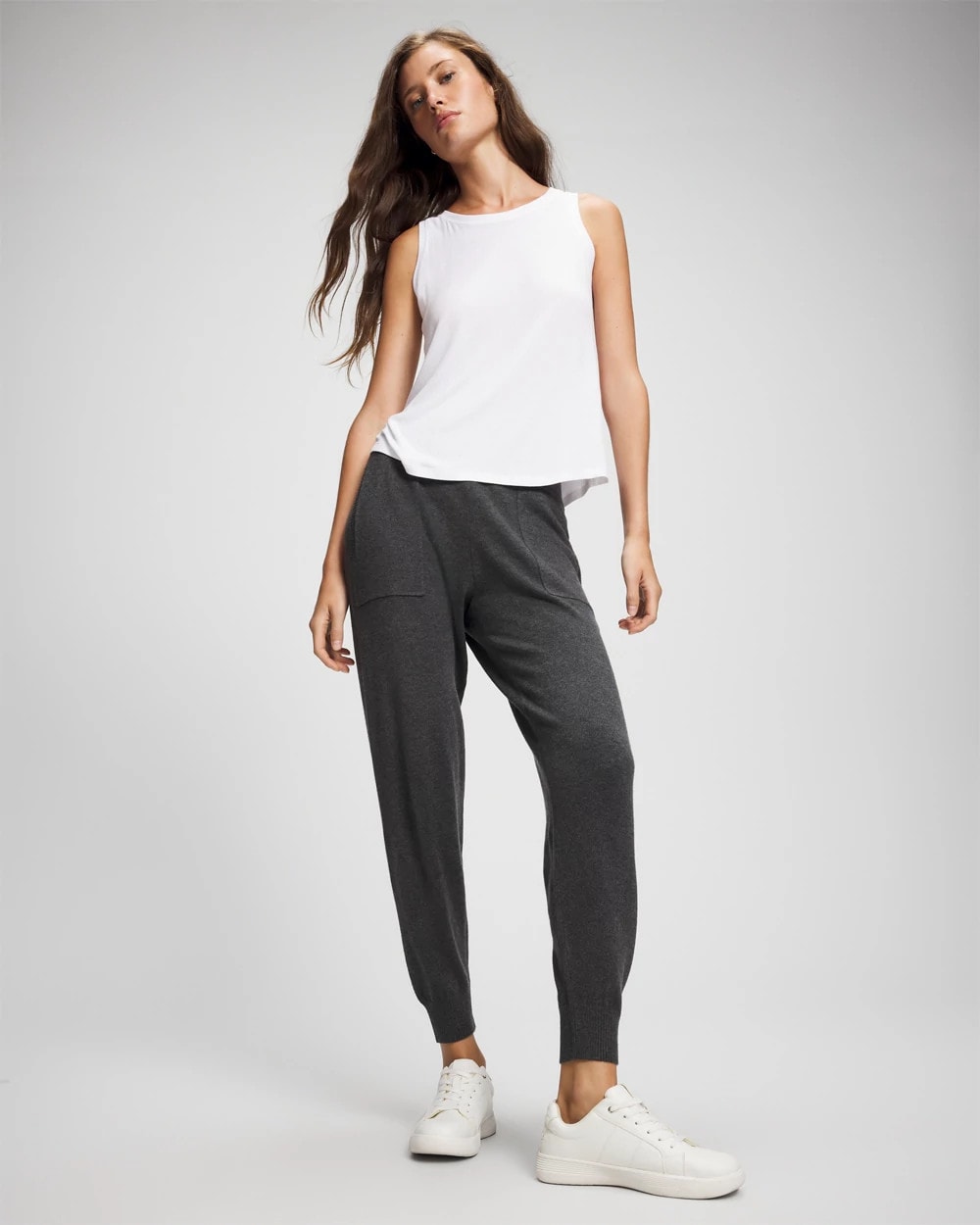 HEATHER QUARTZ Premier Knit Sweater Jogger