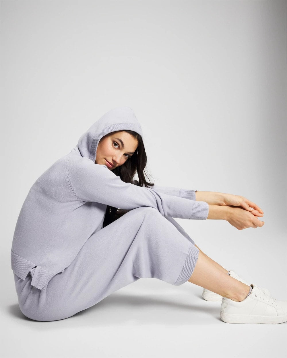 MOONSTONE Cotton Sweater Crop Pant
