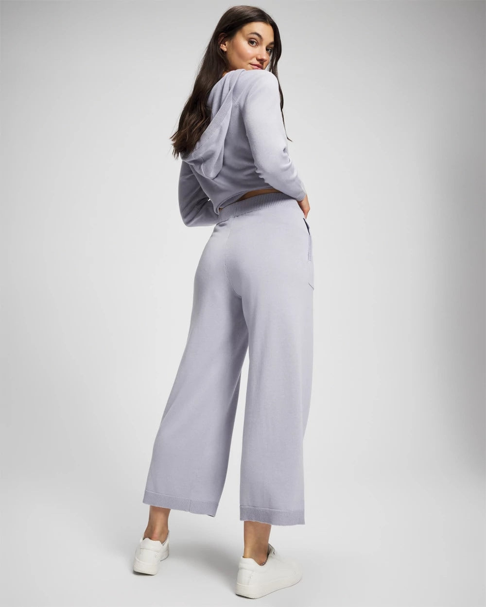 MOONSTONE Cotton Sweater Crop Pant