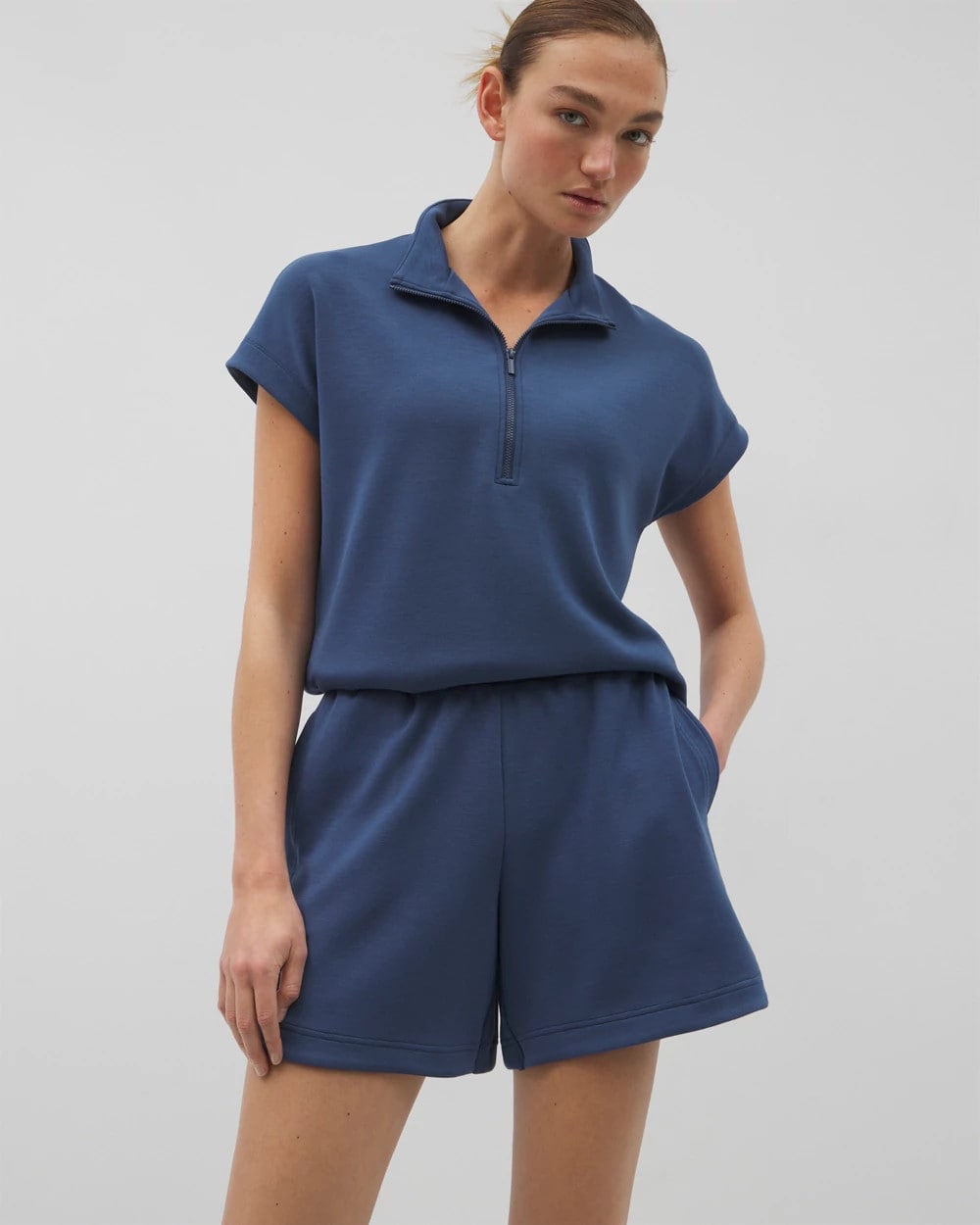 INK BLUE 6 Inch Short