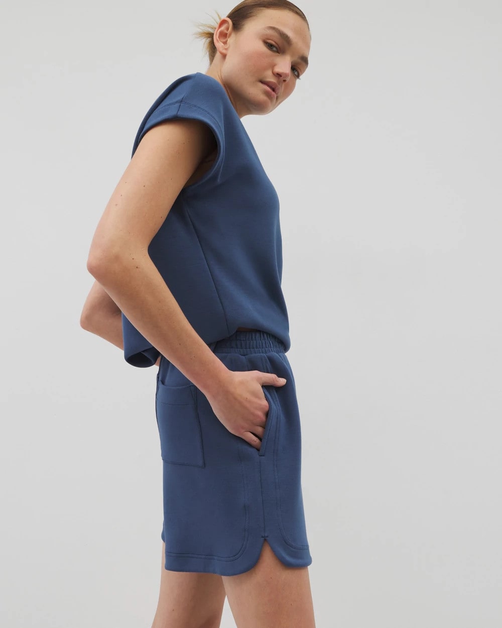 INK BLUE 6 Inch Short