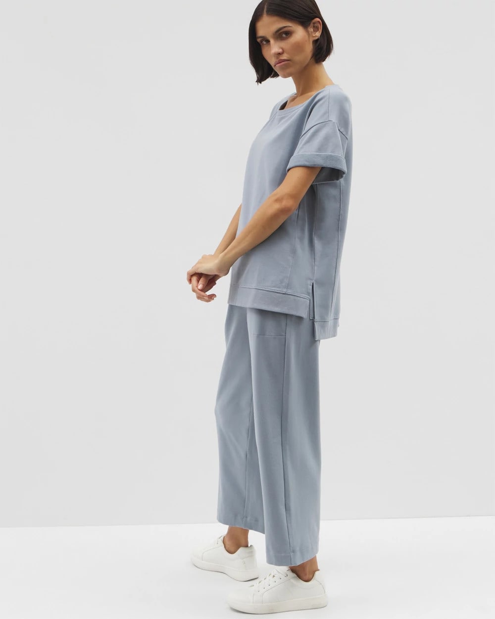 TRADEWINDS Wide Leg Crop Pant