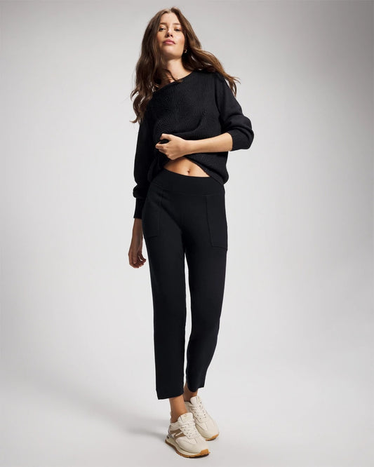 MIDNIGHT SKIES Premier Knit Straight Leg Ankle Pant