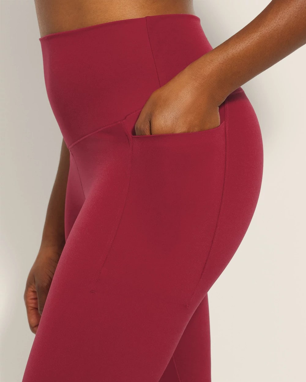 RED FLIRT High-Waist Pocket Leggings