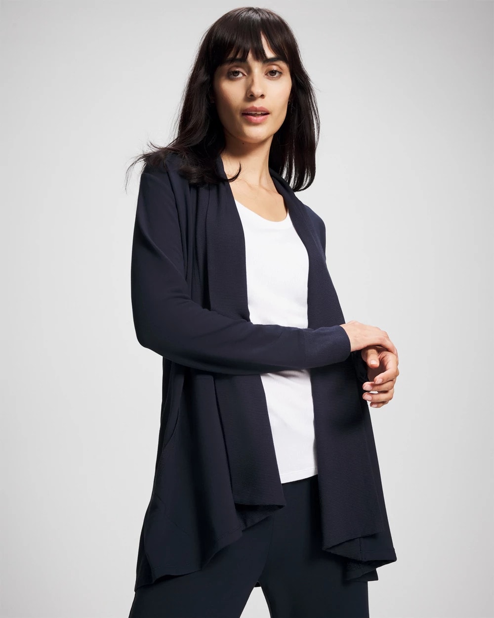 MIDNIGHT SKIES Ultrasoft Fleece Cardigan