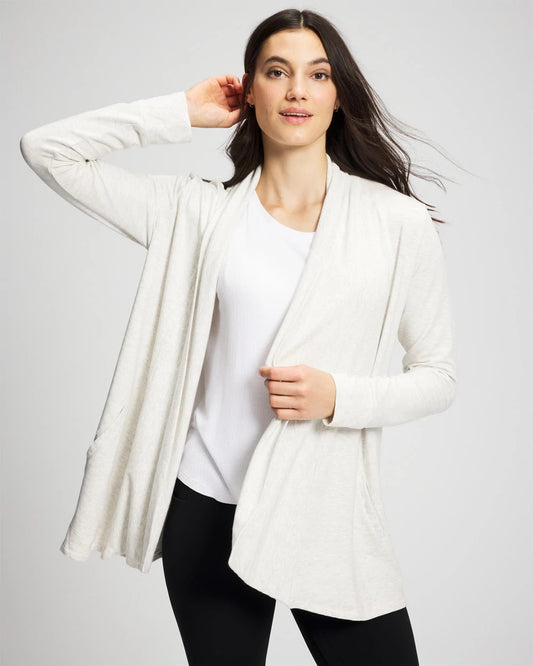 HEATHER DREAM Ultrasoft Fleece Cardigan