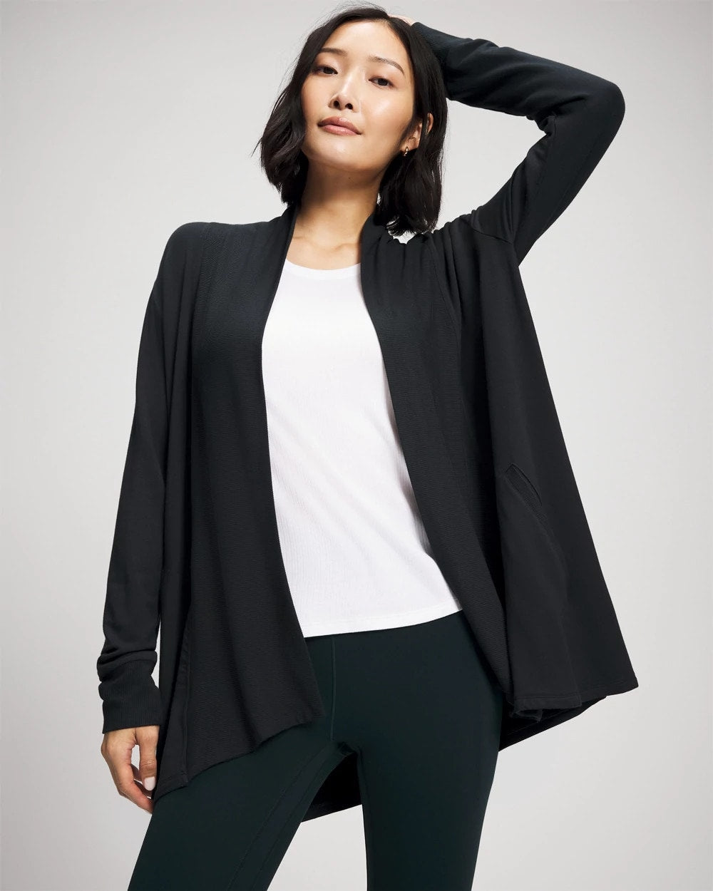 DEEPEST MARINE Ultrasoft Fleece Cardigan