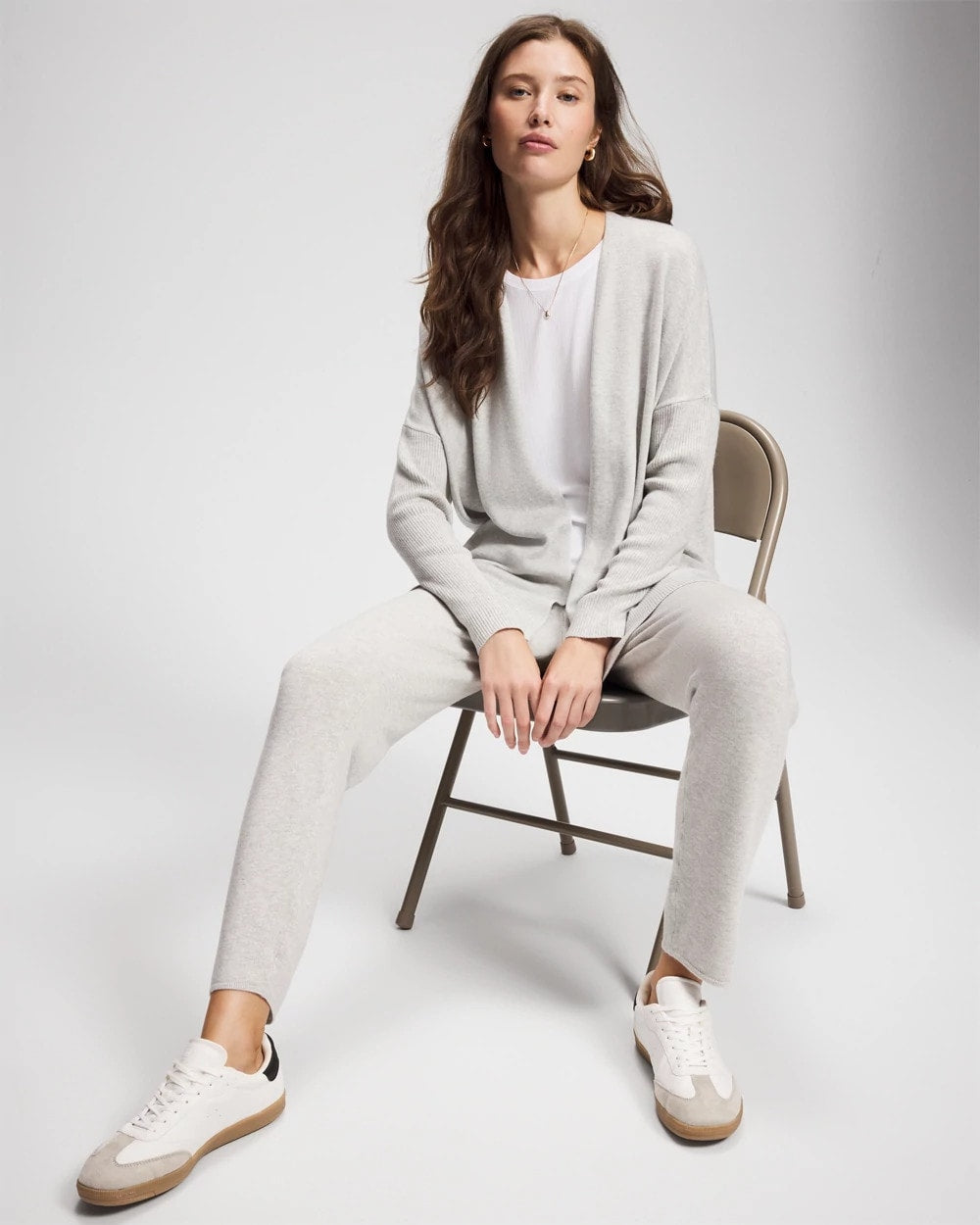 HEATHER STONE Premier Knit Sweater Wrap