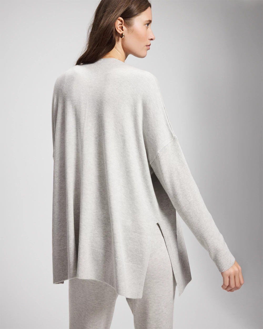 HEATHER STONE Premier Knit Sweater Wrap