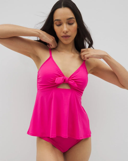 CAMELLIA ROSE Soma Swim Flyaway Tankini Top