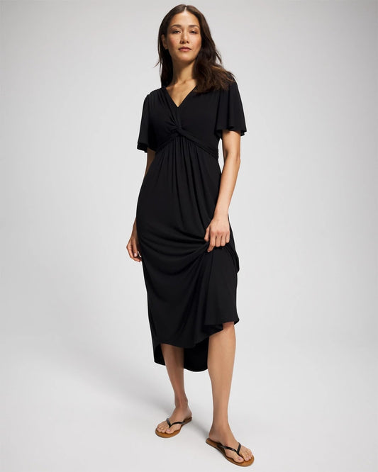BLACK Pamilla Midi Bra Dress
