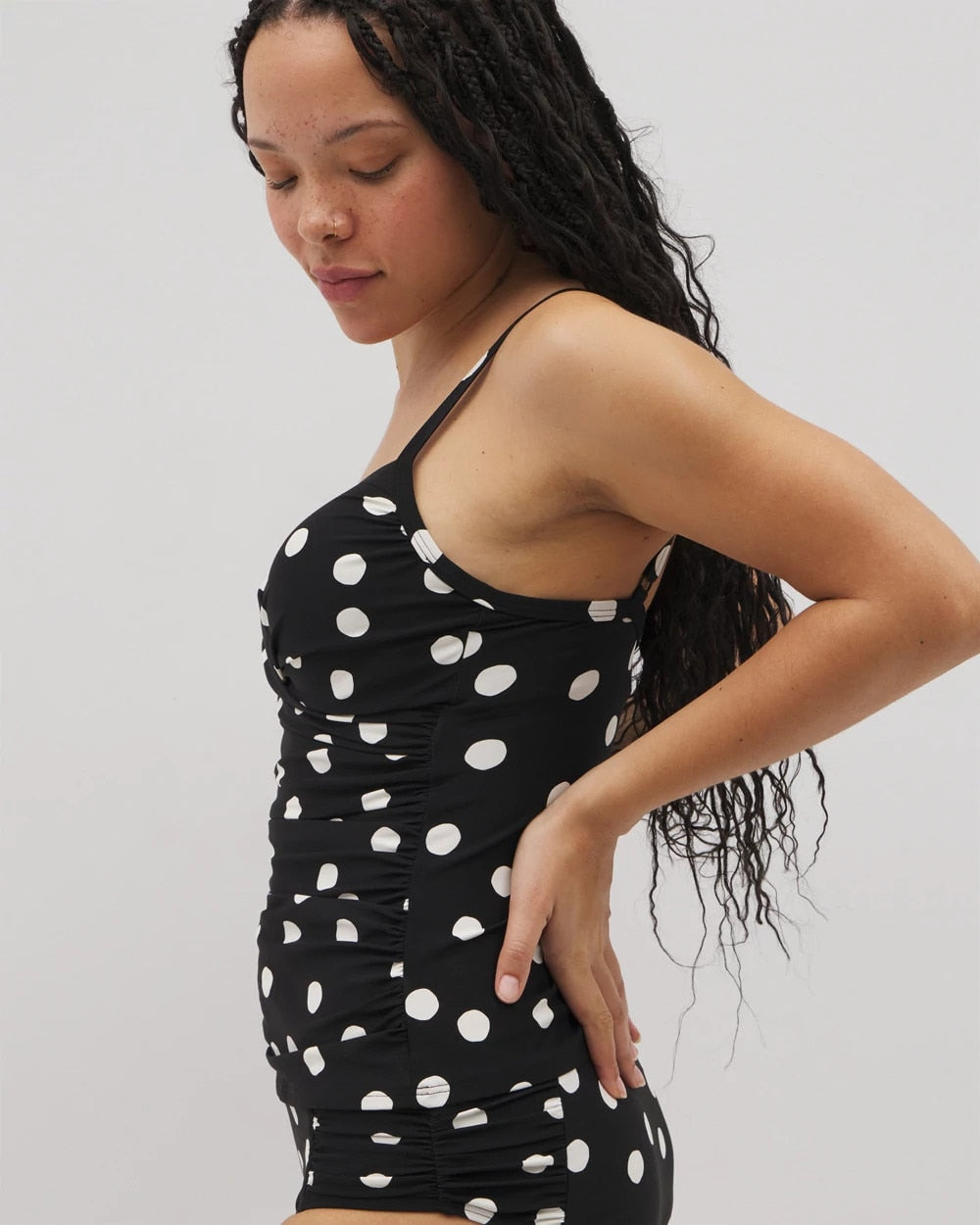 MOVEMENT DOT MINI B Soma Swim Twist Tankini