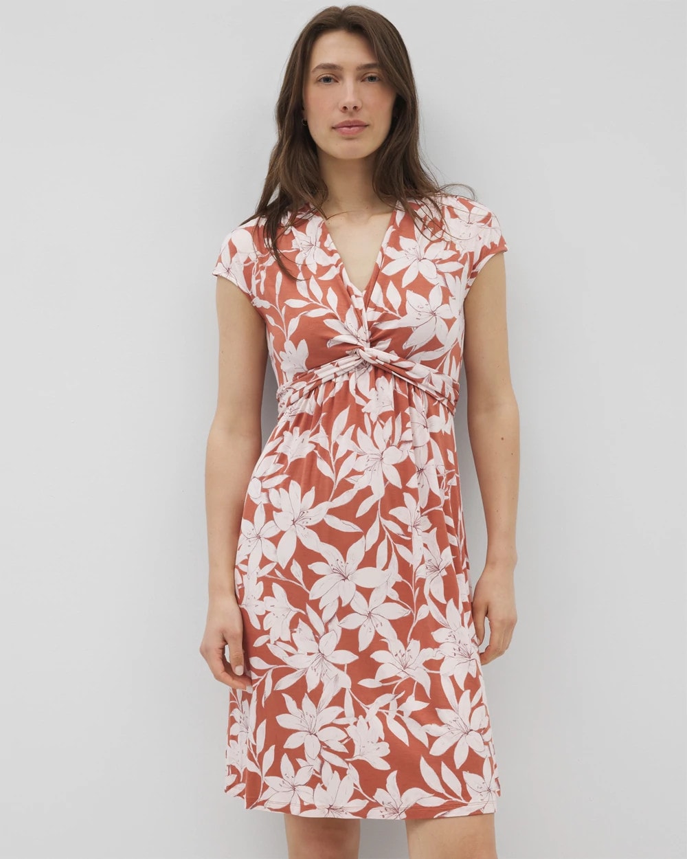 FLAMENCO FLORAL G SB Twist Short Bra Dress