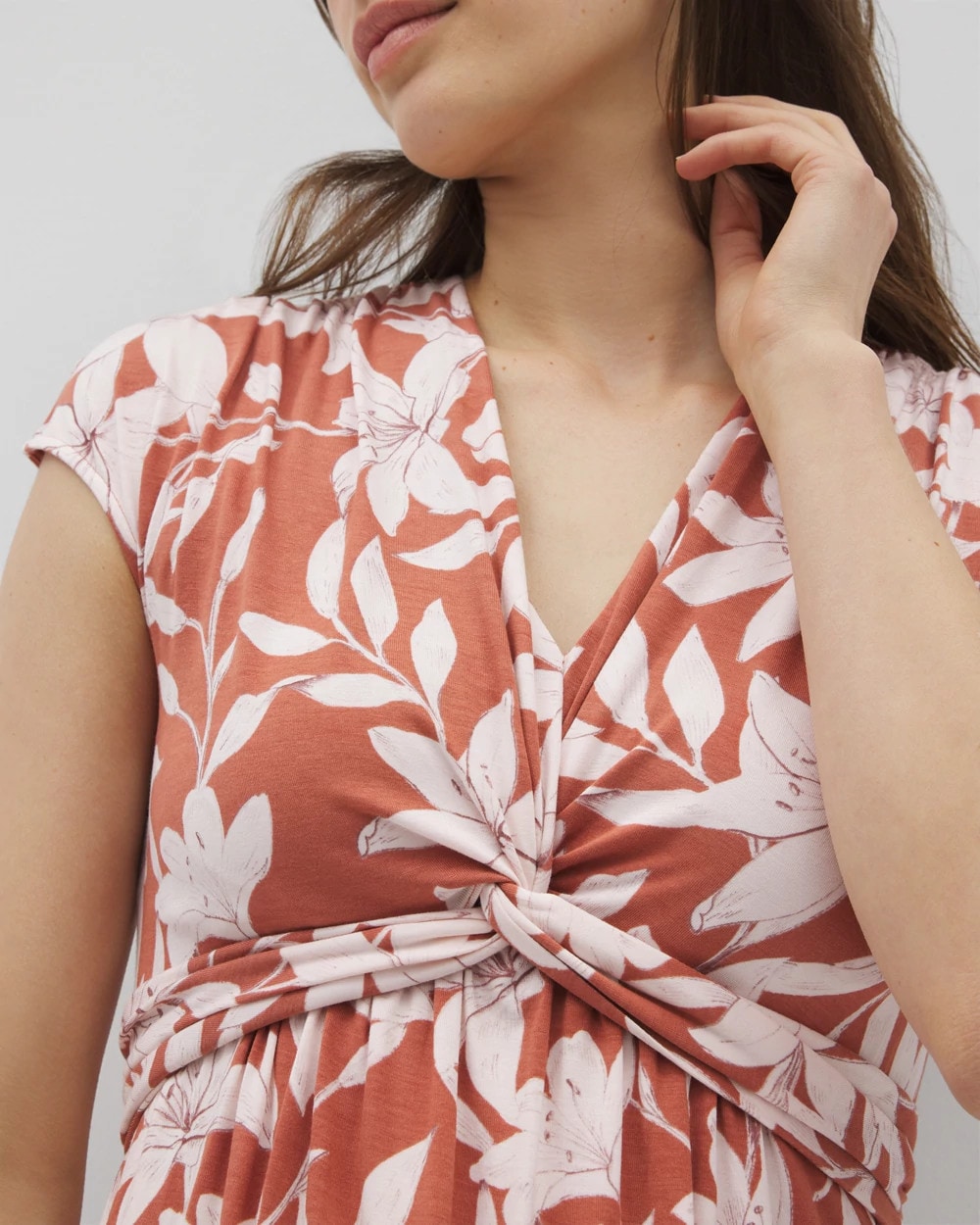 FLAMENCO FLORAL G SB Twist Short Bra Dress