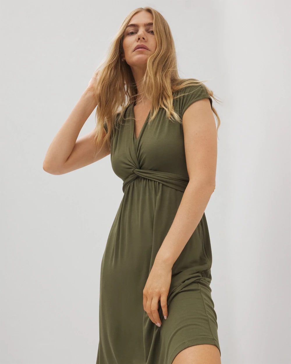 OLIVE NIGHT Twist Short Bra Dress
