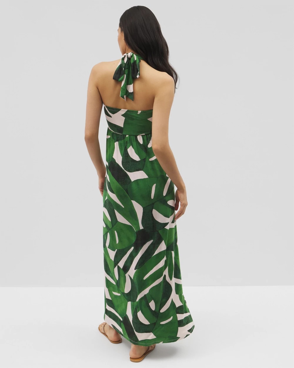 TROPICAL BREEZE G PALM Retreat Maxi Bra Dress