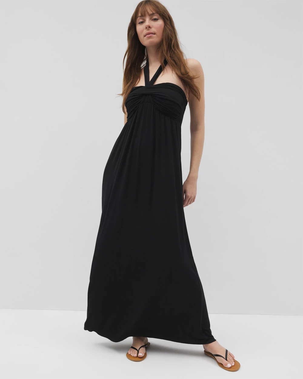BLACK Retreat Maxi Bra Dress