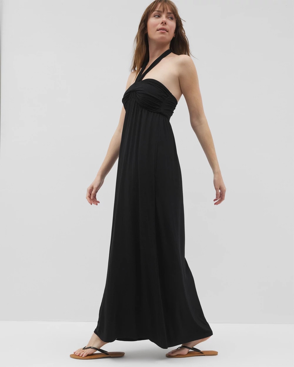 BLACK Retreat Maxi Bra Dress