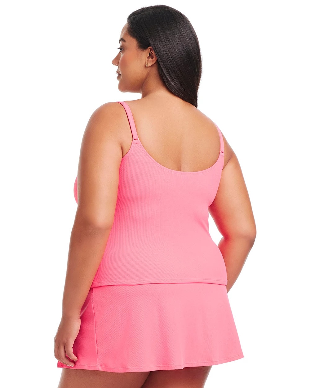BARDOT BLUSH Pique Ole V-Neck Tankini