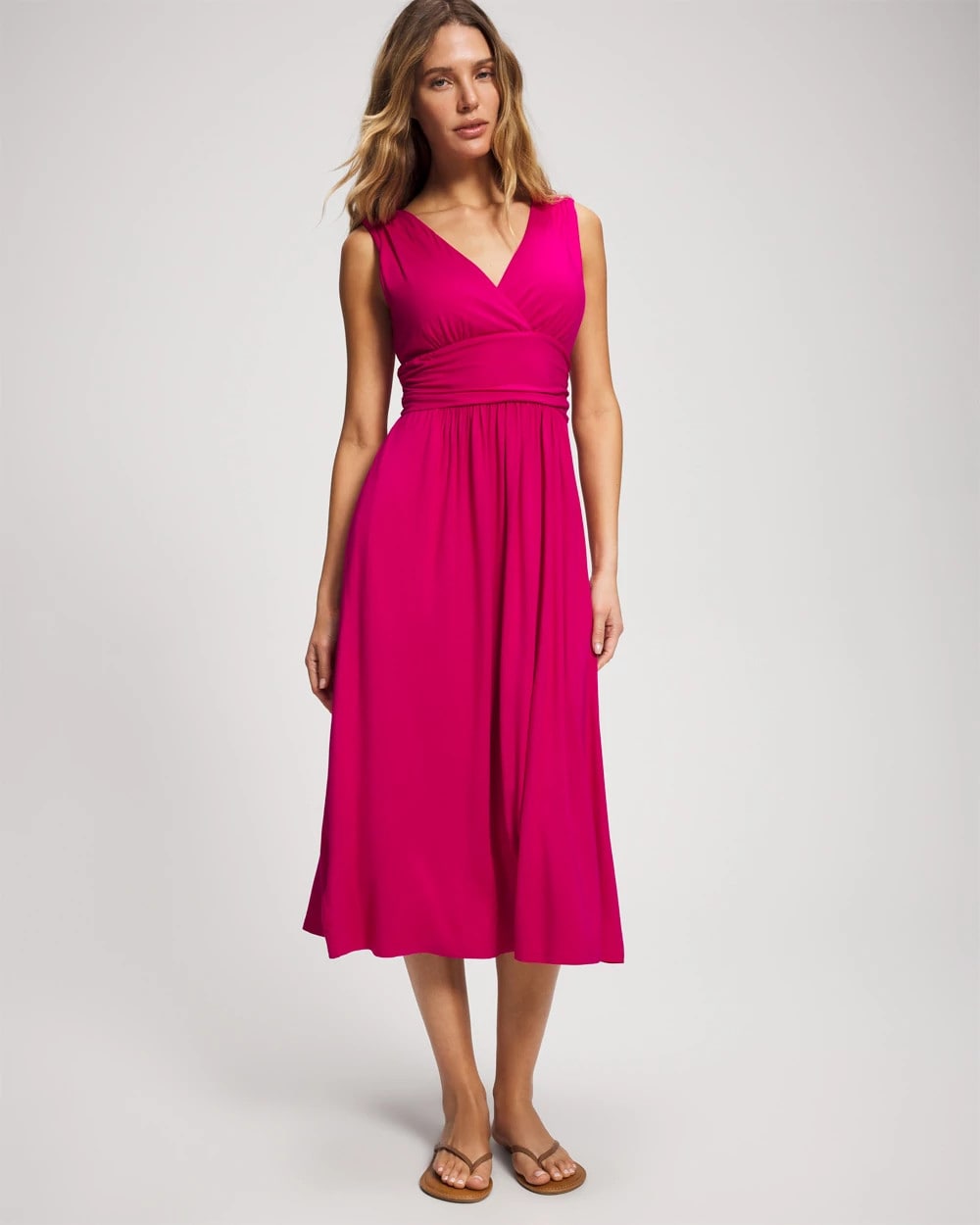 PINK COSMO Goddess Midi Bra Dress