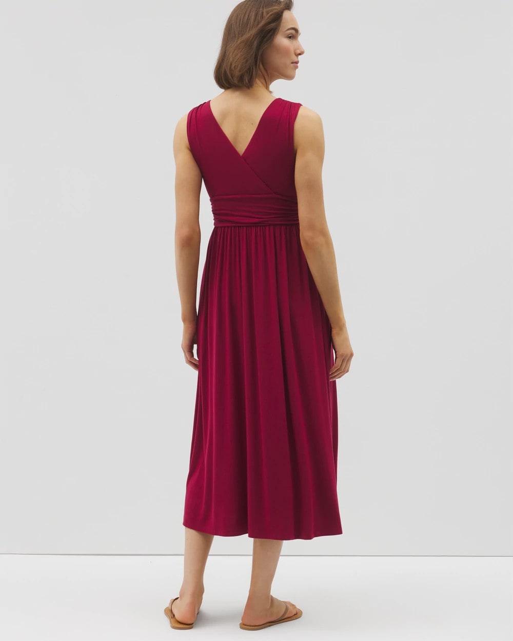 RED BEAUTY Goddess Midi Bra Dress