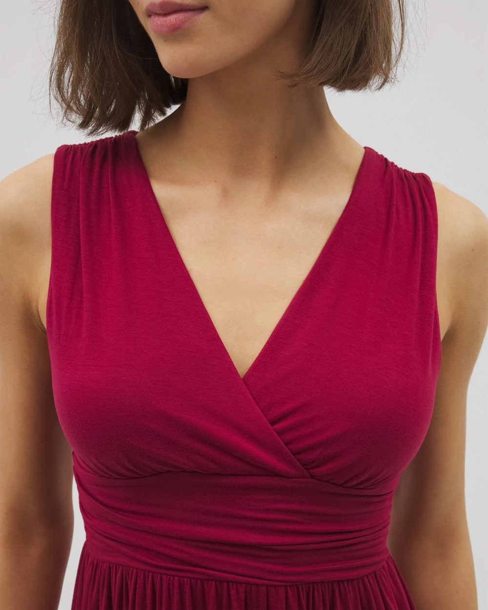 RED BEAUTY Goddess Midi Bra Dress