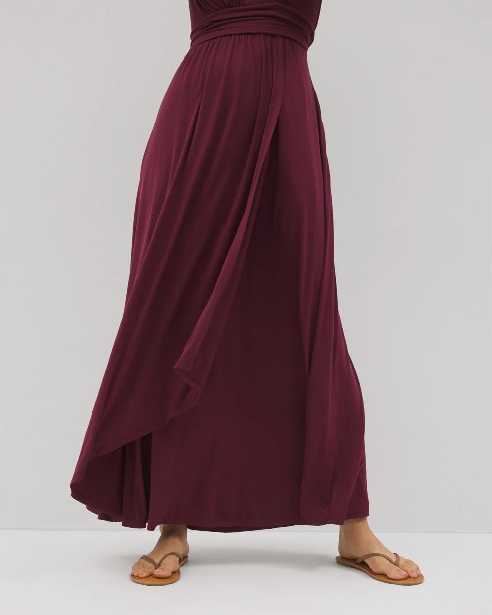 VELVET PLUM Serenity Maxi Bra Dress