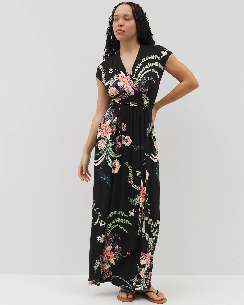PARADISE PLUMES DRAMA G B Serenity Maxi Bra Dress