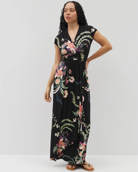 PARADISE PLUMES DRAMA G B Serenity Maxi Bra Dress