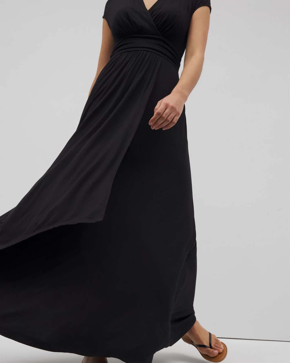 BLACK Serenity Maxi Bra Dress