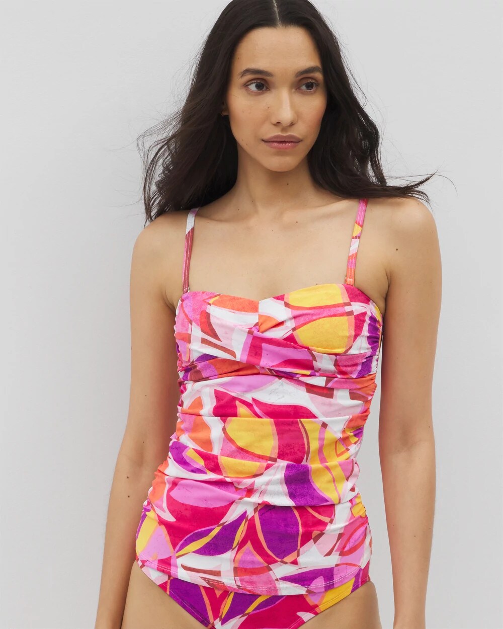 ORCHID Beyond Control Riviera Maya Twisted Bust Tankini