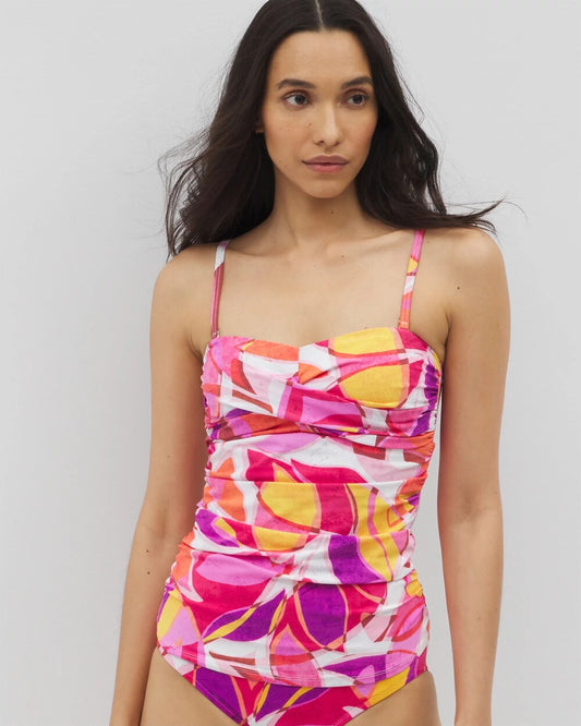 ORCHID Beyond Control Riviera Maya Twisted Bust Tankini