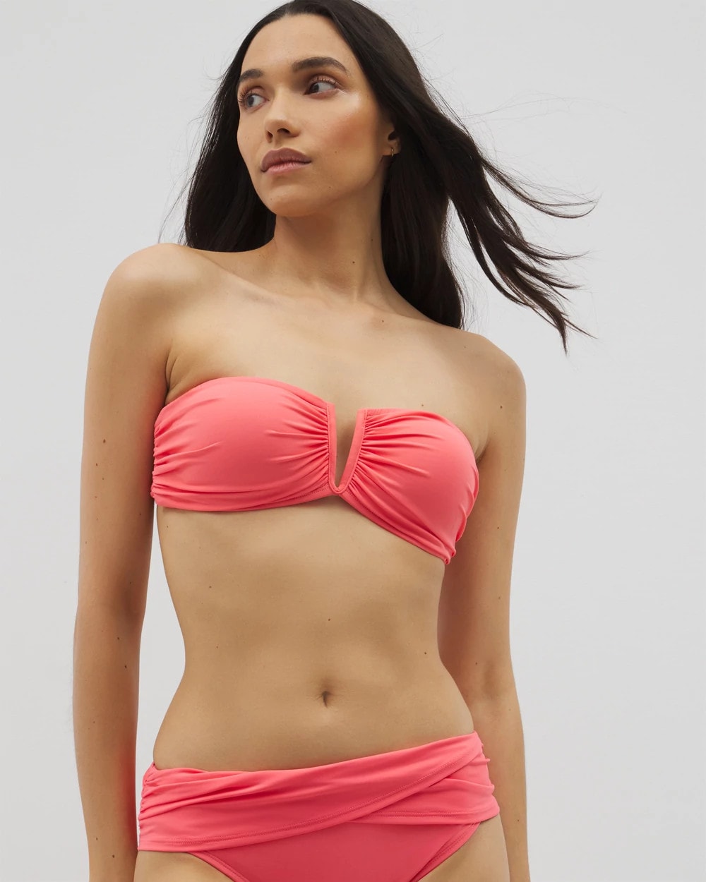 BARDOT BLUSH Bleu Rod La Cote Dazure Macrame Bandeau