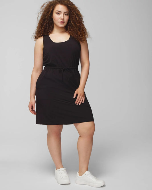 BLACK Tank Cargo Dress