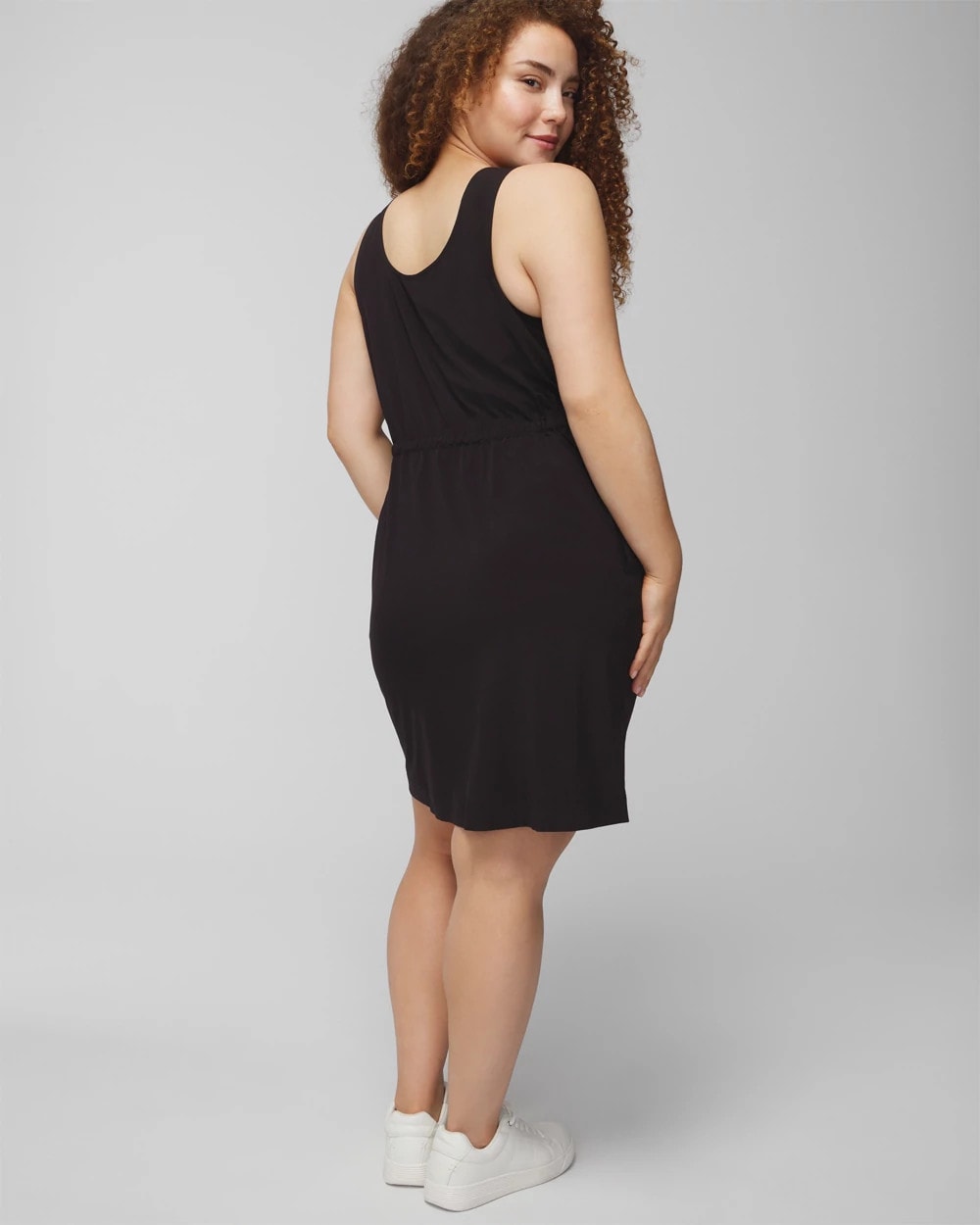 BLACK Tank Cargo Dress