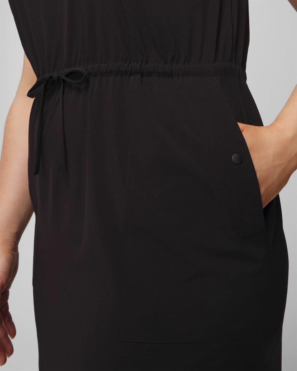 BLACK Tank Cargo Dress