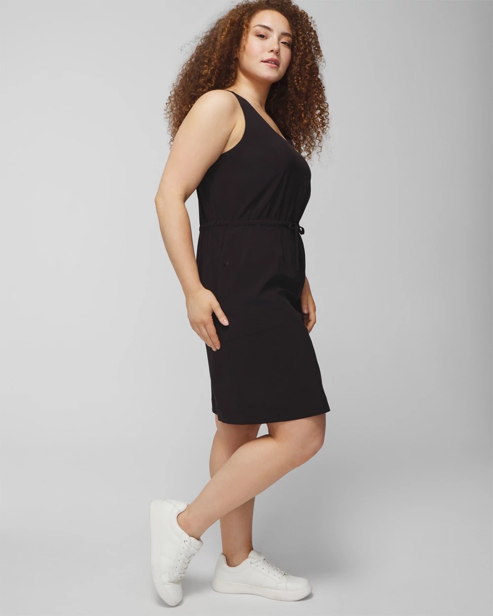 BLACK Tank Cargo Dress