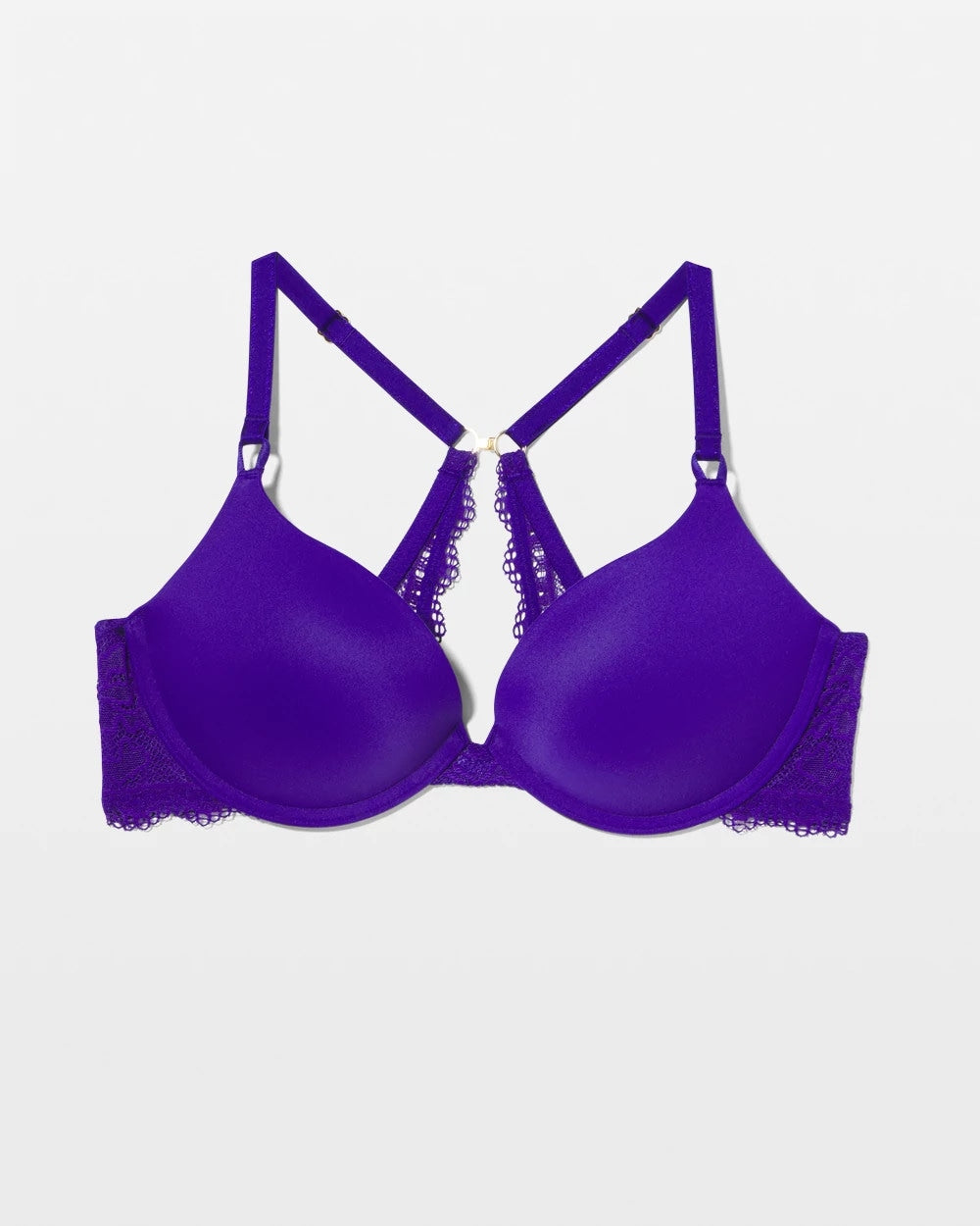 PASSIONFLOWER Push-Up Plunge Bra with Lace