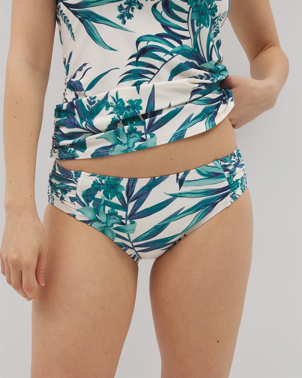 PALM PERFECT COCONUT Ruched Side Bottom