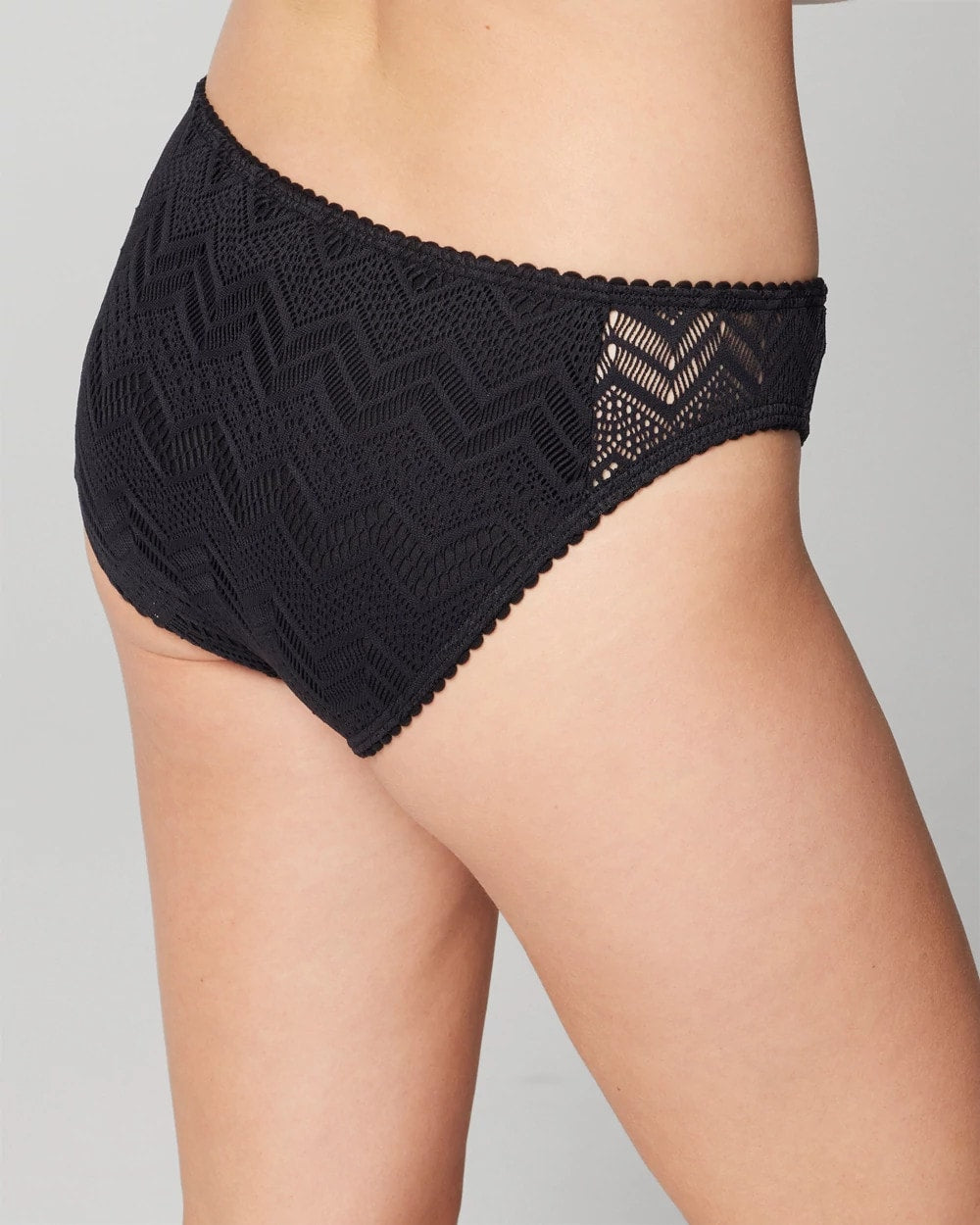 BLACK Crochet Hipster