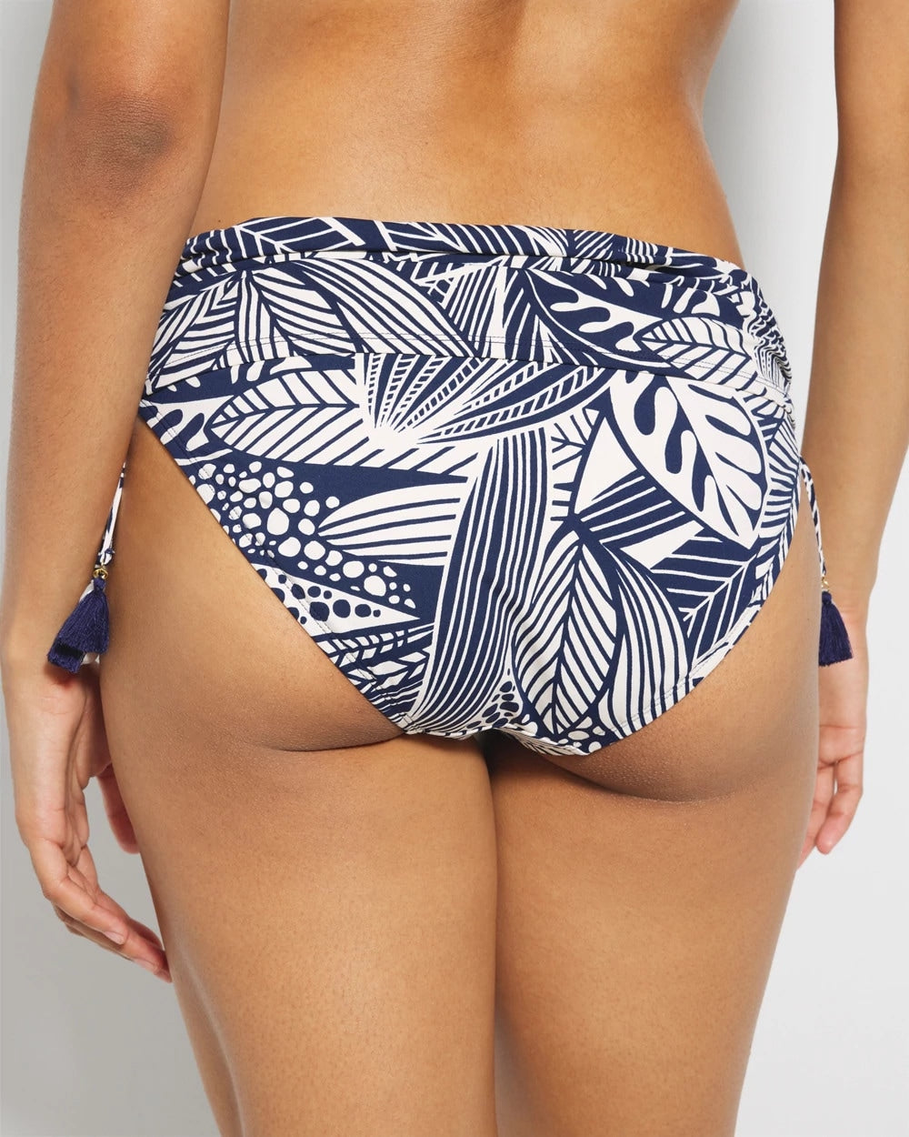 MIDNIGHT Bali Breeze Shirred Hipster Bottom