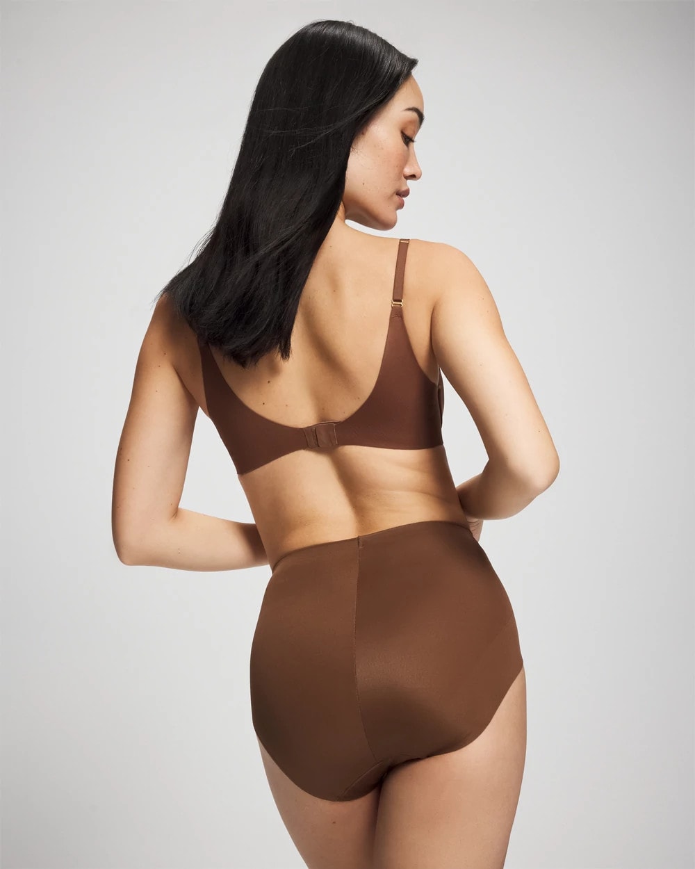 CINNAMON LATTE Mid Level High Waist Cooling Brief