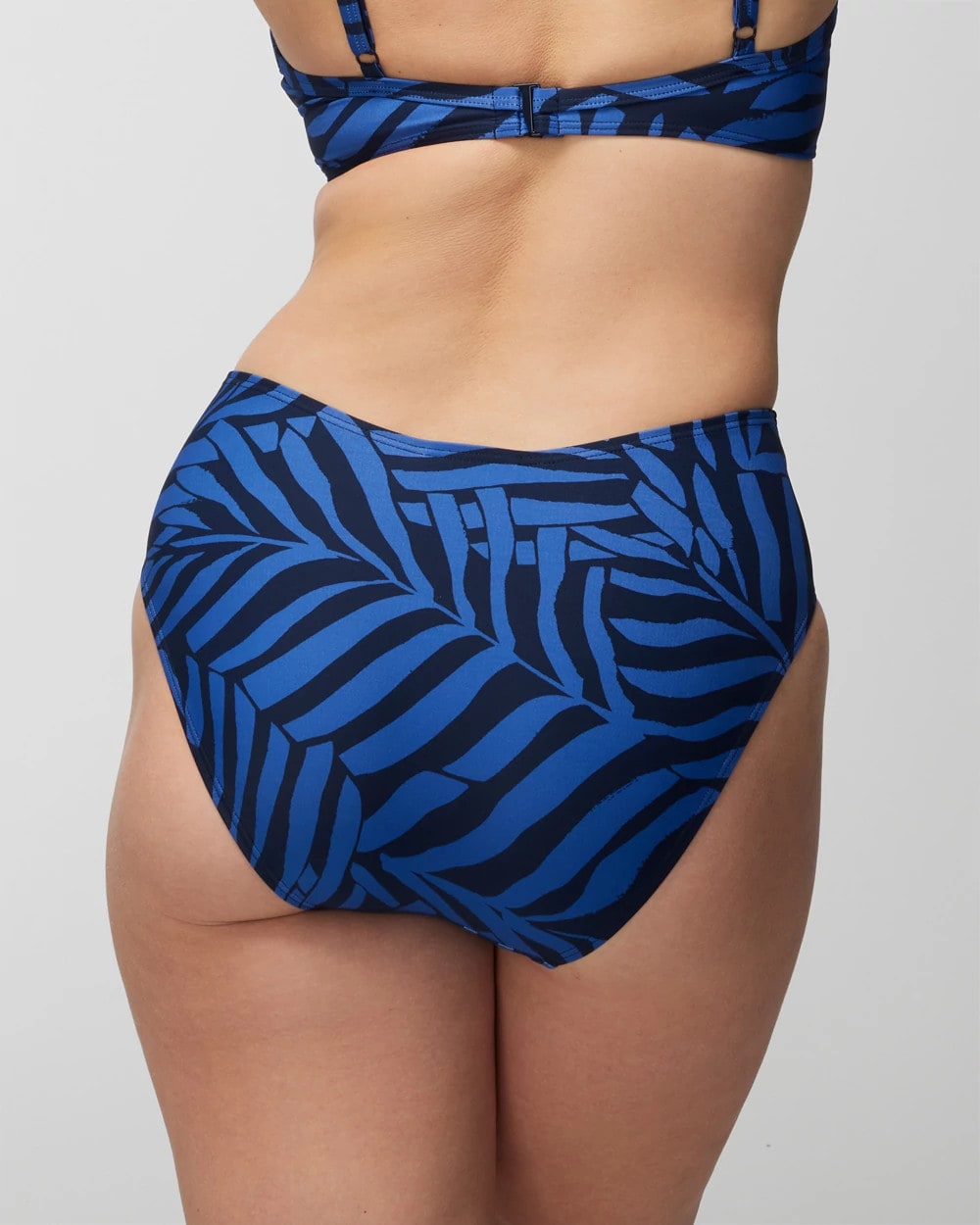 UNBELEAFABLE TRUE BLUE Twist-Front Bikini Bottom